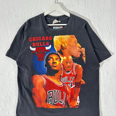 Chicago Bulls Jordan, Pippen, and Rodman T-Shirt Size XL