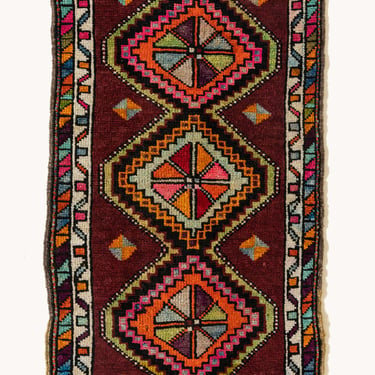 Vintage Turkish Mini Rug No. 607 | 1'9 x 3'3