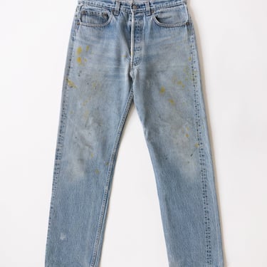 Vintage Levi’s 501 Lightwash Painterly Jeans