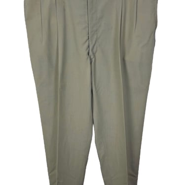 Vintage 1950s BOTANY Lightweight Tropical Wool Drop Loop Pants ~ 39 Waist ~ Hollywood ~ Rockabilly / VLV ~ Atomic ~ 50s Trousers ~ 