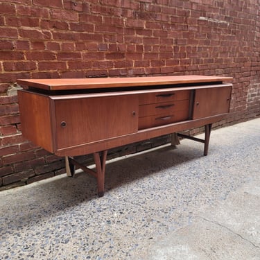 PER 204 Teak Credenza with Floating Top
