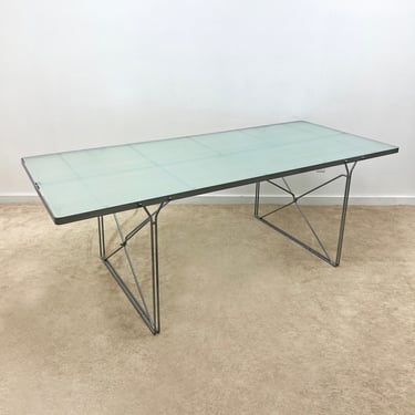 vintage mid century Ikea Moment dining table Neils Gammelgaard 