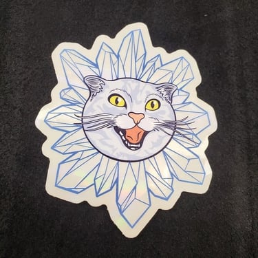 Crystal Kitty - Sticker