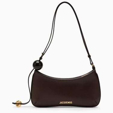 Jacquemus Le Bisou Brown Leather Bag Women