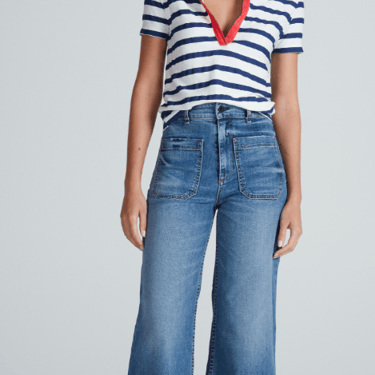 Cropped Sailor Jean