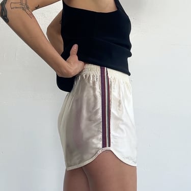 Vintage Satin Track Shorts