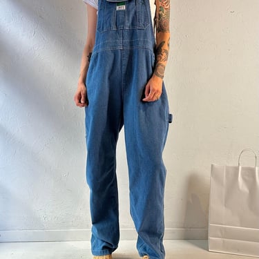 90s 'Liberty' Denim Overalls / Large 