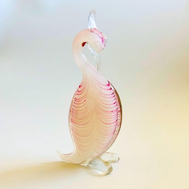Large Murano Glass Bird 