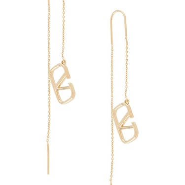 Valentino Garavani Women Vlogo Pendant Earrings