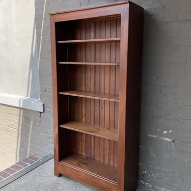 Handmade Pine Bookcase