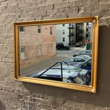 Gilt Mirror, Plaster Loss