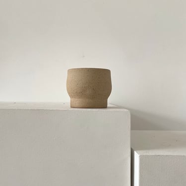 handmade soft contour pottery bowl  / ceramic tea mug 