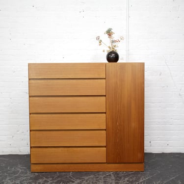 Vintage MCM teak wardrobe / tallboy 12 drawer dresser by Vinde Denmark | Free delivery only in NYC and Hudson Valley areas 