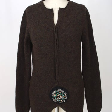 Prada Wool Embellished Sweater