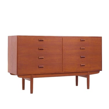 Børge Mogensen for Søborg Møbelfabrik Mid Century Danish Teak Lowboy Dresser - mcm 