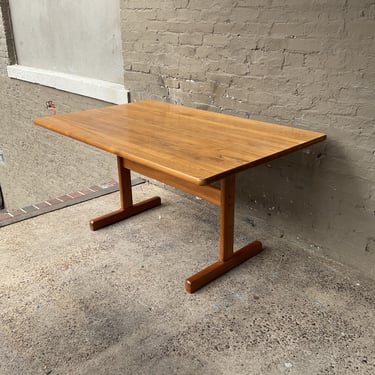 Tarm Stole Mobelfabrik Danish Modern Trestle Table