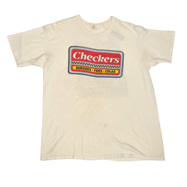 Vintage 90s Checkers &quot;All American Champ&quot; Tee