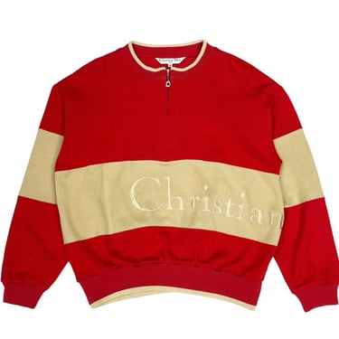 Dior Sports Red Logo Pullover