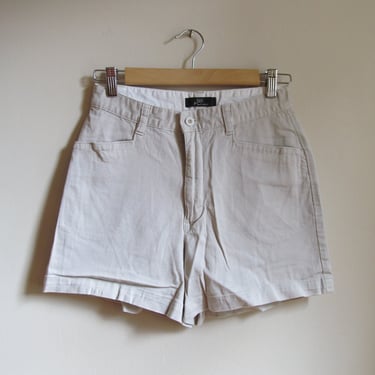 90s Lee Khakis High Waist Shorts S Petite 28 Waist 