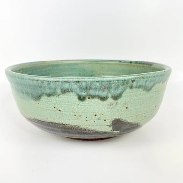 Mid Century Signed Bette Drake Ceramic Pottery Bowl Student Of Toshiko Takaezu