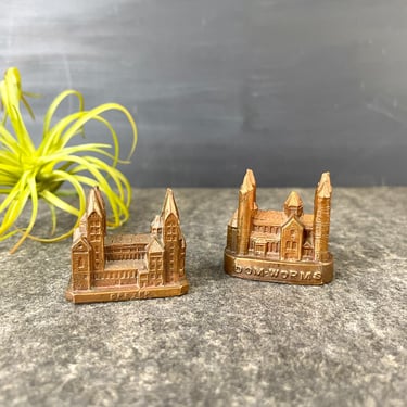 Miniature Worms and Speyer cathedral souvenirs - 1960s vintage 