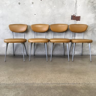 Mid Century Shelby Williams Gazelle Aluminum Chairs