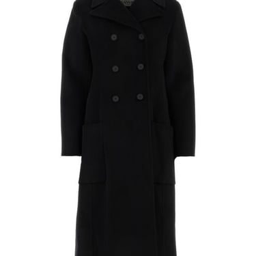 Lanvin Woman Black Cashmere Coat