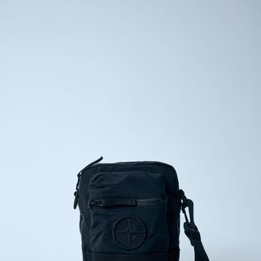 Stone Island Men Logo Patch Crossbody Bag