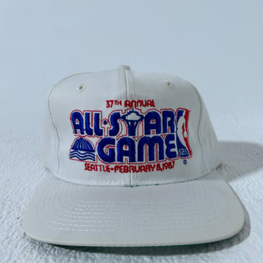 Vintage 1987 Seattle NBA All Star Game Snapback Hat