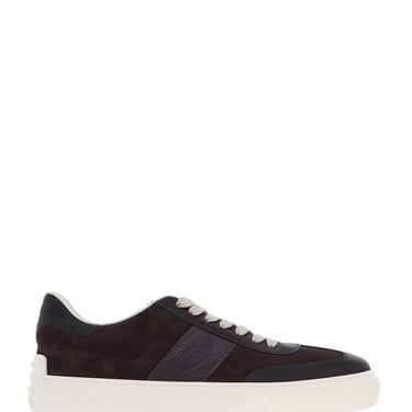 Tod's Leather Sneakers For Stylish Men