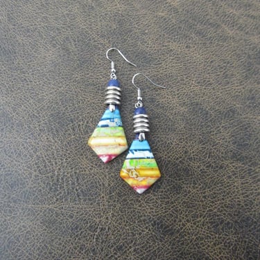 Multicolor stone earrings 