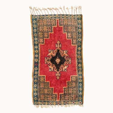 Vintage Moroccan Rug | 2'3" x 4'