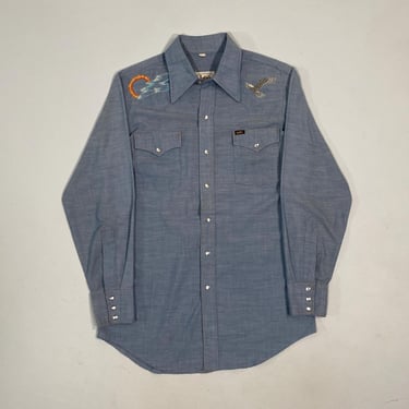 Vintage 70s Lee Western Shirt Jacket, Medium Men, | Mezcal +
