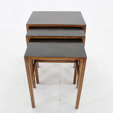 1930s J. Halabala Restored Nesting Tables, Czechoslovakia 