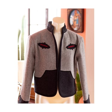 Vintage Western Bolero Jacket - Wool - Lucia Lakken Broomskirt 