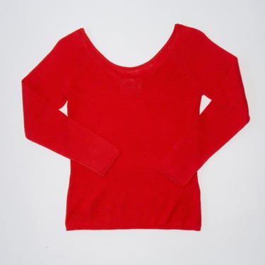 Ballet Tee in Vermillion