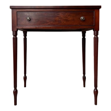 Antique Mahogany Sheraton Side Table Ca. 1820 