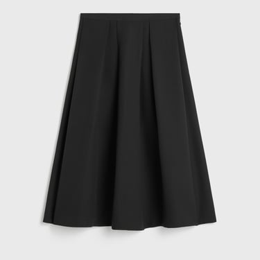 Wool Silk Twinflower Skirt