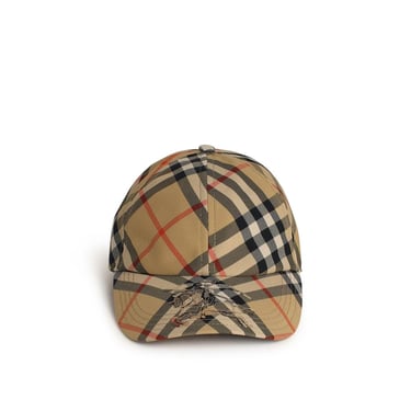 Burberry Beige Polyester Cap Men