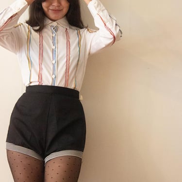 1950s Deadstock High Waist Hot Pants 