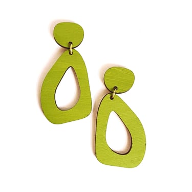 Sample Sale Organic Wooden Earrings