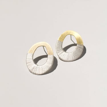 Rover &amp; Kin - Oblong Form Earrings