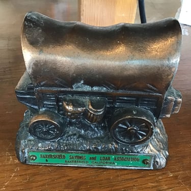 Copper Wagon Coin Bank (Seattle)