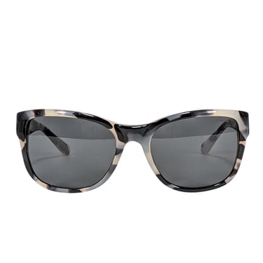 Coach - Grey &amp; Brown Translucent &quot;Cookies &amp; Cream&quot; Tortoise Sunglasses