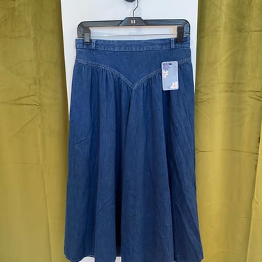 Western Denim Skirt