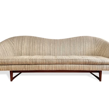 Vintage Lawrence Peabody Rare Camelback Sofa for Richardson Nemschoff 1960s Mid Century Modern 