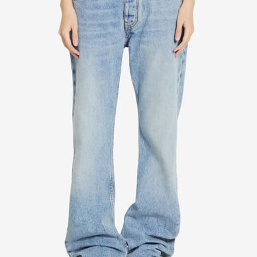 Balenciaga Women Low Waist Straight Jeans