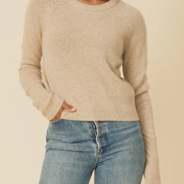 One Grey Day Blakely Crewneck Sweater in Oatmeal