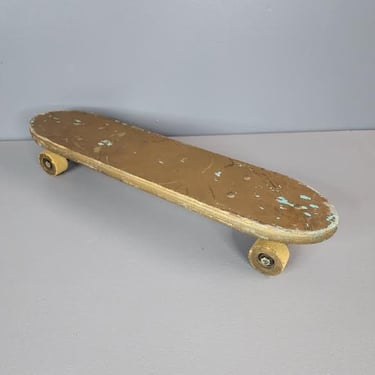 Vintage Wood Skateboard 