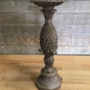 Bronze-Colored Pineapple Candlestick (Tacoma)